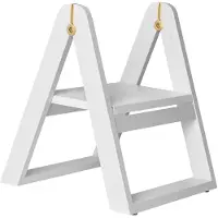 Gejst Reech Step Stool Ladder Weiß - , Weiß, Holz