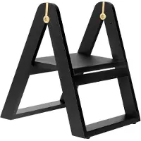 Gejst Reech Step Stool Ladder Schwarz - , Schwarz, Holz