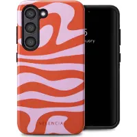 Selencia Samsung Galaxy S23 Hülle - Kunststoff - - Backcover/Hard Case - Bunt