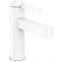 Hansgrohe Einhebel-Waschtischmischer FINORIS 100 m PO Ablaufgarnitur 1 1/4Zoll mattweiß mattweiß