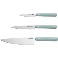 Berghoff Messerset Leo Line Slate Starter Grün (3-teilig)