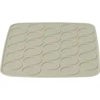 Berghoff Backmatte Leo Line Balance Silikon 31,7 x 23 cm Mud Green