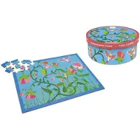 Scratch DAM Kratzpuzzle 100Stück: KOLIBRIEN 60x43,5cm, in Schachtel diam.26xH10cm, 5+