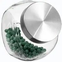 5 Five Kochtopf Glas 2,1 Liter mit Metalldeckel Five - Transparent - Mit Deckel | Sp\u00fclmaschentauglich