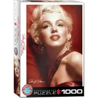 Eurographics Puzzle Marilyn Monroe: Rotes Portrait 1000 Teile