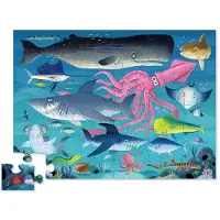 Crocodile Creek geformtes Puzzle Shark Reef - 36 Teile