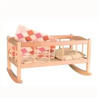 Egmont toys Holzwiege mit Decke 50x30x27 cm