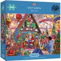 Gibsons Puzzle Visit Santa 1000 Teile