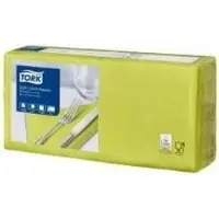 Tork Serviet Tork 33x33 cm 3-lag Lime,10 pk x 150 stk/krt