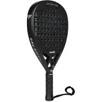 VirtuFit Fusion Pro Padel-Schläger Schwarz/Silber 18K Carbon 365 g