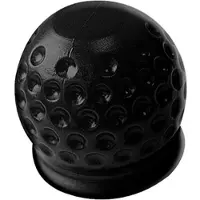 Pricenet Abdeckkappe Golfball schwarz für Anhängerkupplung Kugelkopf