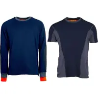 Aeonian the ABISKO, Funktionsshirt, Herren, dunkelblau/grau