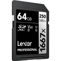 Lexar SDXC Professional 64 GB 1667x UHS-II