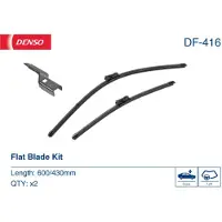 Denso Wischblatt Flat Blades DF-416, 600/430mm, Vorne, 2 Stück
