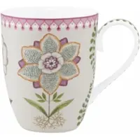 Pip studio Tasse Lily & Lotus Off White 350 ml (6er-Set)