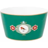 Pip studio Schüssel Love Birds Medaillon Emerald 15 cm (4er-Set)
