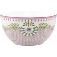 Pip studio Schüssel Lily & Lotus Tiles Lilac 15 cm (6er-Set)