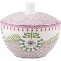 Pip studio Zuckerdose Lily & Lotus Tiles Lilac 300 ml (4er-Set)