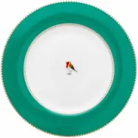 Pip studio Kuchenteller Love Birds Emerald 17 cm (6er-Set)