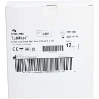 Mölnlycke Tubifast 2-Way Stretch 5 cmx1 m grün 12 St Verband