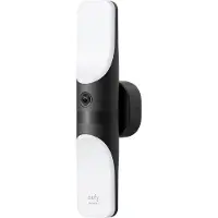 Eufy Wired Wall Light Cam S100 Schwarz