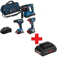 Bosch 0.615.A50.03B, Elektrischer Schraubendreher, Pistolengriff, 1800 RPM, 55 Nm, Akku, 18 V