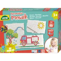 Lena Kreativset "Mosaik Set Panorama XL color", bunt, Kreativsets, Kinder, Kunststoff, Kreativset, Made in Europe