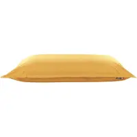 Beliani Sitzsack mit Innensack für In- und Outdoor 180 x 230 cm gelb FUZZY