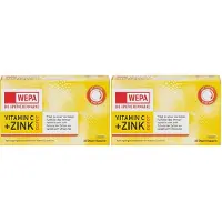 WEPA Apothekenbedarf GmbH & Co KG Wepa Vitamin C+Zink Kapseln Doppelpack 2x60 St