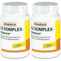 Ratiopharm A-Z KOMPLEX-Doppelpack 2x100 St Compretten