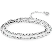 Tommy Hilfiger 2780875 Damen-Armband Snake Edelstahl