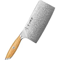 HEZHEN - Damast-Hackbeil (chinesisches Kochmesser) - X01 Flaggschiff-Serie