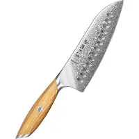 HEZHEN - Damast Santokumesser - X01 Flaggschiff Serie