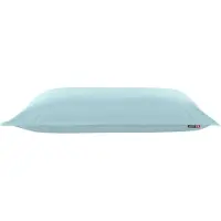 Beliani Sitzsack mit Innensack für In- und Outdoor 180 x 230 cm hellblau FUZZY