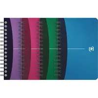 Oxford Office Spiralbuch, 90 x 140 mm, kariert, 90 Blatt, PP