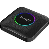 Carlinkit TBOX PLUS LED Wireless-Adapter, 4G/64G, Apple Carplay/Android Auto (Schwarz)