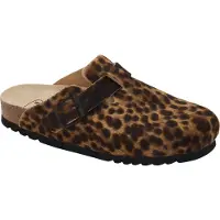 Scholl Medizinische Clogs Fae Damen Printed Leather Yena 2024-Schuhgröße 42