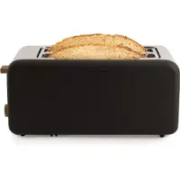 Create Toast Retro, 2 Scheibe(n), Schwarz, Acrylnitril-Butadien-Styrol (ABS), Stahl, Tasten, Niveau, Drehregler, 1500 W, 220/240 V