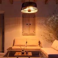 Create HANGING HEATER - 1800W Infrarot-Halogen Deckenheizstrahler und Lampe