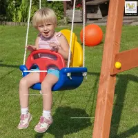 Fungoo Baby-Schaukel mitwachsend und umbaubar