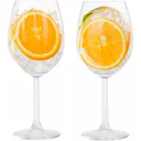 Merkloos Weinglaser - 4x Stuck - transparent - 430 ml - Glas - Glaser
