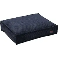 Designed By Lotte Ribbed - Hundekissen - Anthrazit - 70 x 55 x 15 cm