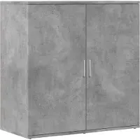 vidaXL Sideboard Betongrau 79x38x80 cm Holzwerkstoff