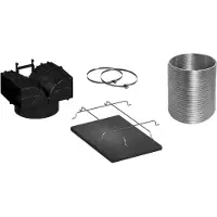 Bosch DWZ1GK1U2, Recycling-Set für Dunstabzugshaube, Schwarz, Silber, , 600 g, 263 mm, 314 mm