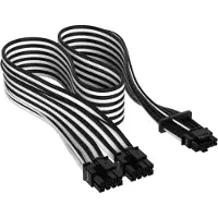 Corsair CP-8920333, 12VHPWR, Gerade, Gerade, Schwarz, Weiß, 1 Stück(e)