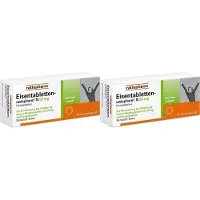Ratiopharm Eisentabletten-N 50 mg Filmtabletten Doppelpack 2x100 St