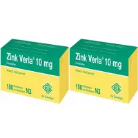 Zink Verla 10 mg Filmtabletten Doppelpack 2x100 St