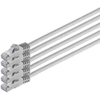 S-Conn RJ45 Patchkabel m. CAT 7 Rohkabel PIMF 1,5m