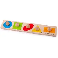 Bigjigs Toys Zuordnungsbrett - Formen