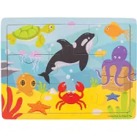 Bigjigs Tablett-Puzzle (Unterwasser)
